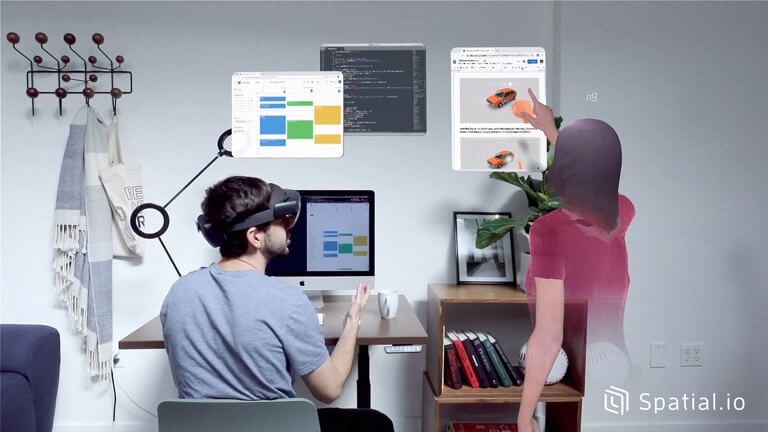 Spatial: le service de vidéoconférence en réalité augmentée gratuit