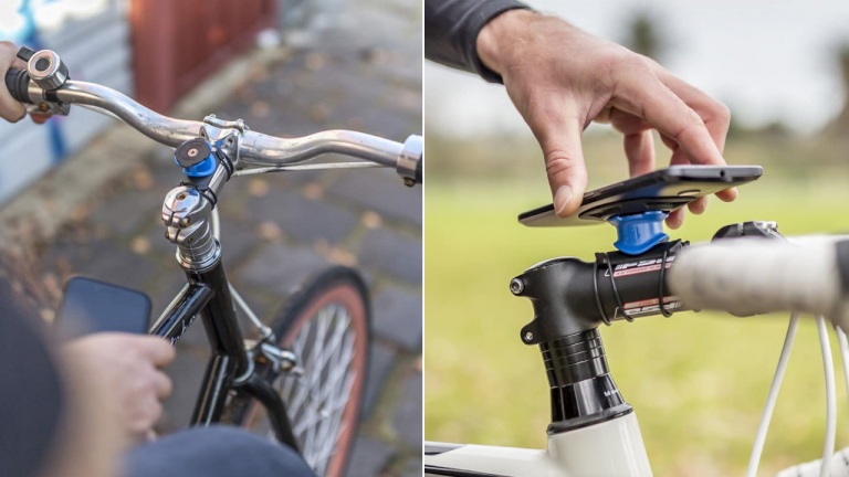 Ce gadget vous permet d’avoir accès à votre téléphone en toute sécurité à vélo