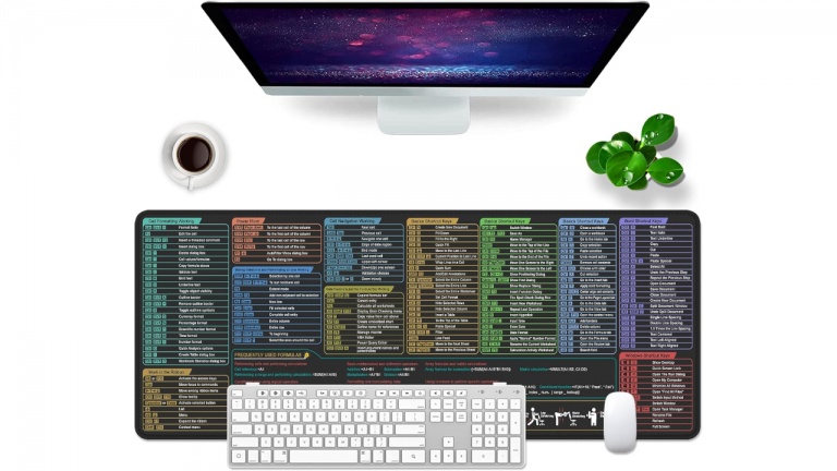 Ces tapis de souris affichent tous les raccourcis clavier