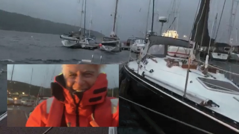 Passez une nuit de tempête en voilier avec Marcel Bouchard