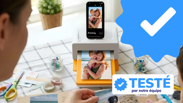 Cette imprimante de Kodak imprime facilement les photos dans votre téléphone