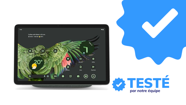 Notre test de la tablette Google Pixel Tablet: un 2 en 1 pour la maison
