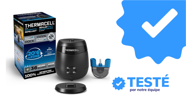 Bye Bye moustiques avec cet appareil rechargeable Thermacell