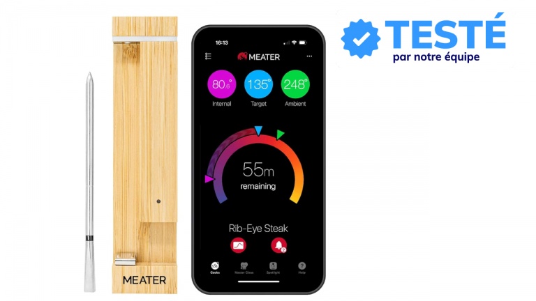Découvrez comment cuire votre viande à la perfection avec ce thermomètre intelligent