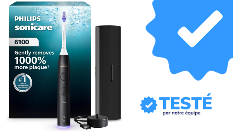 Découvrez la Brosse à dent électrique Sonicare 6100 de Phillips