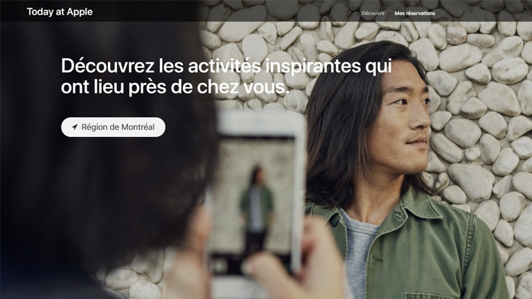 Assistez gratuitement aux ateliers du Apple Store près de chez vous