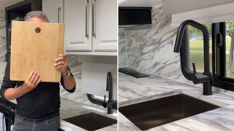 Comment rénover et rafraîchir lle lavabo de son VR ou sa roulotte