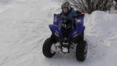 Faire du quatre roues, un jeu d'enfant!