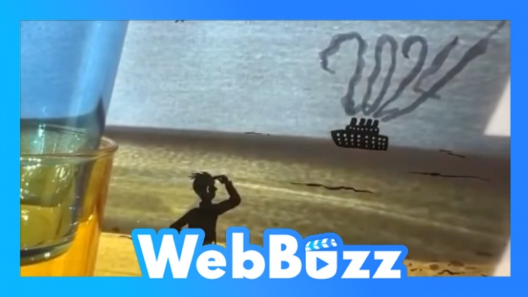 Cet artiste aime jouer avec les ombrages