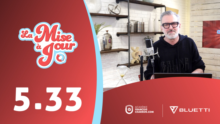 MAJ 5.33: Astuces techno pour le printemps