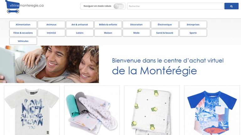 Enfin un centre d'achat en ligne pour la Montérégie!