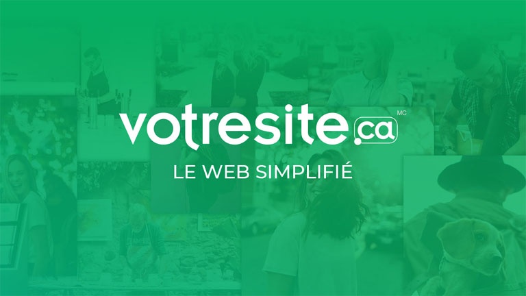 Faites votre site Web ou boutique en ligne avec votresite.ca!