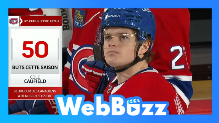 Le 50e but de Cole Caufield!