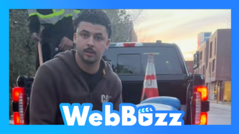 Un homme répare les nids-de-poule gratuitement