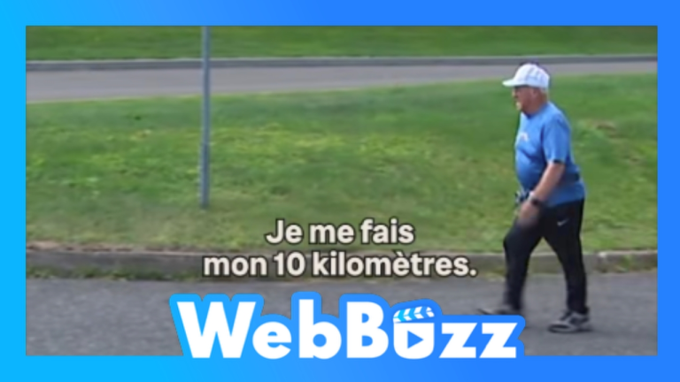 À 85 ans, il marche jusqu’à 40 kilomètres par jour