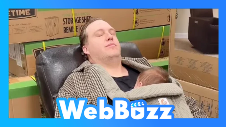 Un nouveau papa au Costco