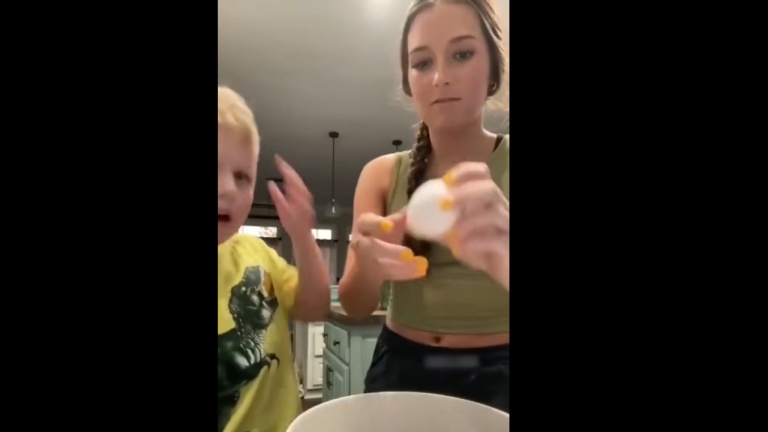 Kids Egg Challenge sur TikTok : entre rires et polémiques