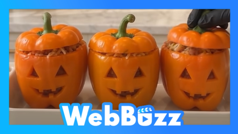 Recette de poivrons farcis d'Halloween