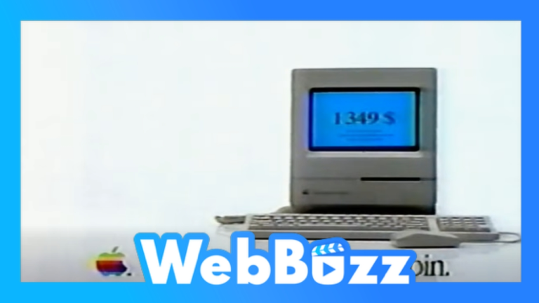 Un ordinateur Apple en 1990 versus 2026
