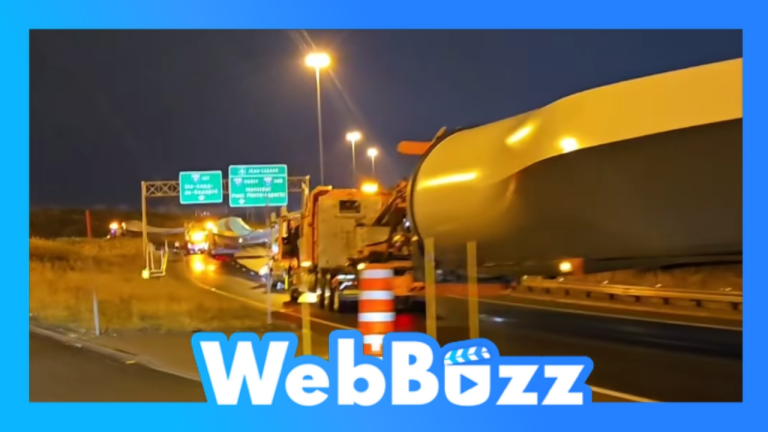 Le transport d'une éolienne