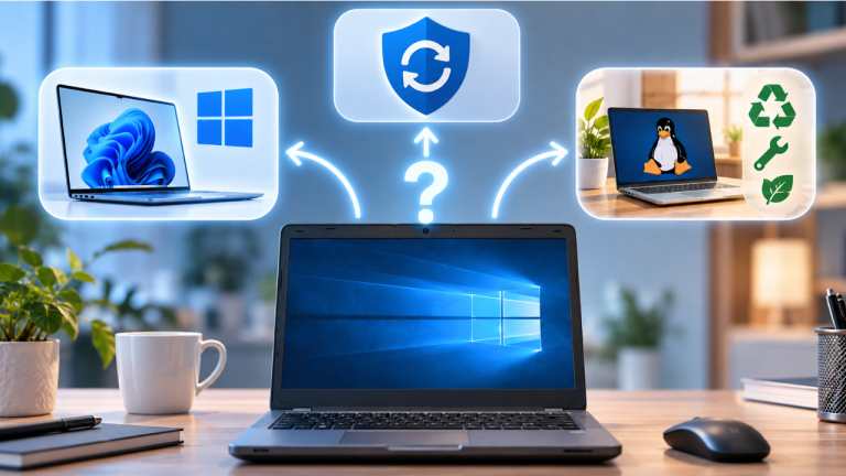 Windows 10: quoi faire avec un PC qui l’utilise encore?