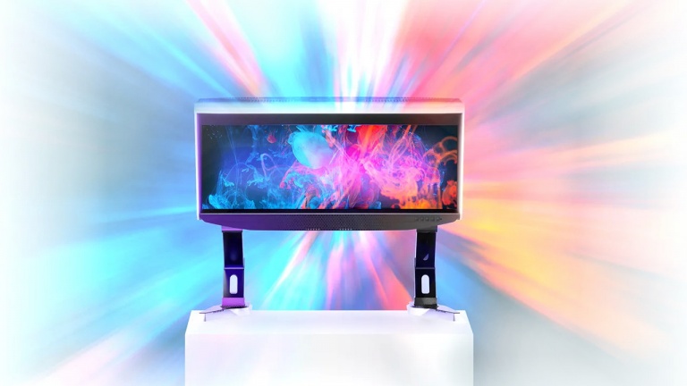 Cet écran pour jeux vidéo imite l’expérience immersive d’un casque de réalité virtuelle