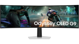 SAMSUNG Odyssey G9 DQHD Écran de jeu OLED 144 Hz 49 po