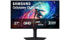 Samsung Odyssey G6 QHD Écran de jeu OLED 240 Hz 27 po