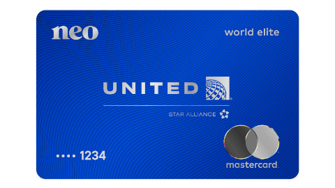 Carte Mastercard United MileagePlus Neo World Elite