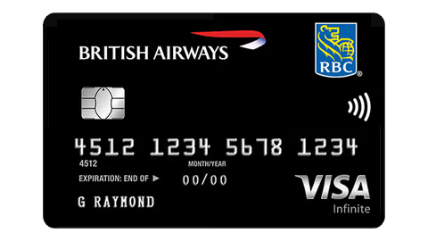 Carte Visa Infinite British Airways RBC