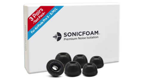 SONICFOAM Embouts en mousse à mémoire pour AirPods Pro 3