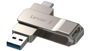 Clé USB Lexar JumpDrive Dual Drive D40E