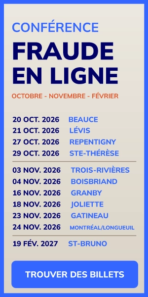 Conférence Fraude en ligne